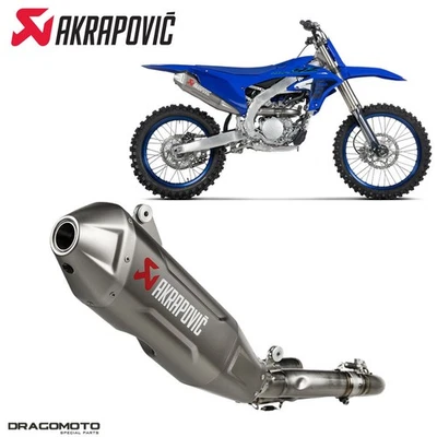 Полный выхлоп YAMAHA WR 250 F 2024-2025 AKRAPOVIC RC S-Y2MET17-FDHLTA - Изображение 1 из 4