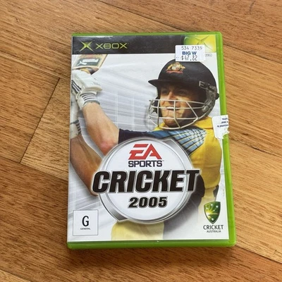 Cricket 2005 Microsoft Xbox Original Game PAL EA Sports - Image 1 of 4