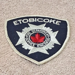 Etobicoke Toronto Ontario Kanada Feuerwehr Aufnäher - Bild 1 von 8