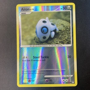 Pokemon Karte Aron 71/123 Reverse Holo Mysteriöse Schätze 2007 NM - Bild 1 von 2