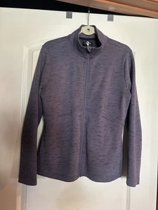 Large Skechers Jacket Gray W/ Black Check~Excellent - Picture 1 of 6