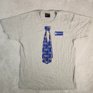 Johnson & Wales Wildcats T-Shirt Herren Medium Grau JWU Tie Tee - Bild 1 von 9