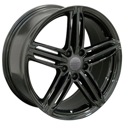 Black Wheel 18x8 w/45mm Offset for 2009-2014 Audi Q5 - OWH0828 - Image 1 of 4