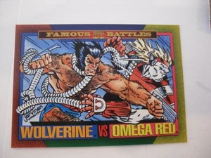 N) 1993 Skybox Marvel Comics Trading Card #177 Wolverine vs Omega Red - Picture 1 of 2