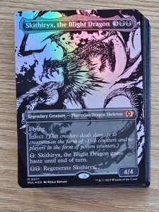 Custom Commander Deck ~ Wings of Corruption ~ Skithiryx, the Blight Dragon - Picture 1 of 5