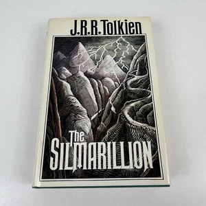 Das Silmarillion von J. R. R Tolkien 1977 Houghton HC DJ 6. Druck mit Karte - Bild 1 von 10