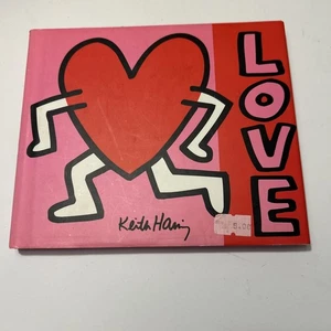KEITH HARING ESTATE RARE 1999 1ST ED "LOVE" COLLECTOR'S HARDCOVER POP WITH DJ - Bild 1 von 13