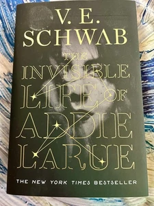 THE INVISIBLE LIVE OF AUDDIE LARUE PAPERBACK + COVER MARKERS BRAND NEW FREE SHIP - Picture 1 of 4