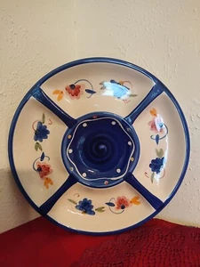 Tischplatten Galerie, Gemüsefach. weiß mit Punkten und blumig. - Bild 1 von 5