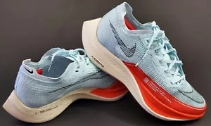 Nike Zoomx Vaporfly Next% 2, Glacier Blue/Black-Chile Red, Size 6.5 (CU4111 400) - Picture 1 of 12
