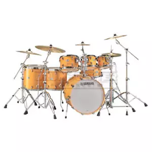 Yamaha Tour Custom Maple 7pc Drum Set Caramel Satin - Picture 1 of 2