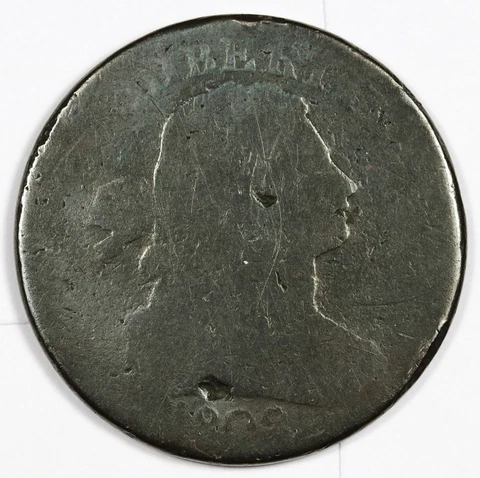 1802 Large Cent.  Circulated.  187924 Cover