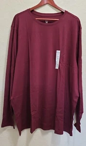 Big & Tall Sonoma Goods For Life® Sleep Tee in Aged Wine Size 3XB - Picture 1 of 8