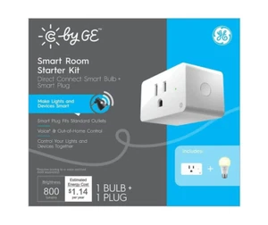 Smart Room Starter Kit LED A19 Smart Bulb + Plug CONTROL LIGHTS w ALEXA /GOOGLE - Picture 1 of 4