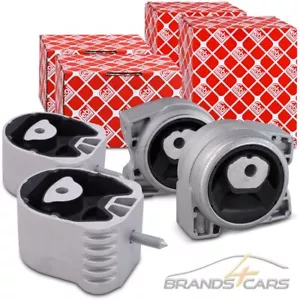 4x FEBI MOTORLAGER VORNE +HINTEN LINKS +RECHTS FÜR MERCEDES A B-KLASSE W169 W245 - Bild 1 von 12