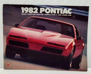 1982 Pontiac 20-page Car Sales Brochure Catalog Firebird 6000 Grand Prix TransAm - Picture 1 of 5