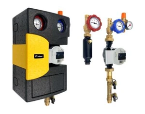 Grupo de bomba solar Intec PG DN25 solar bajo flujo 10 bar WILO Para ST 25-180/8-75 - Imagen 1 de 3