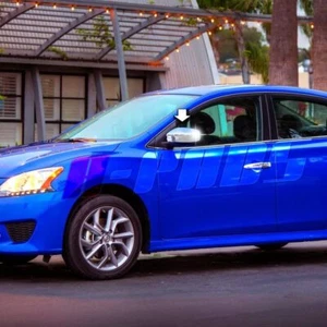 Espejo Nissan Sentra 2013 14 2015 cubiertas cromadas sin estilo señal - Imagen 1 de 3