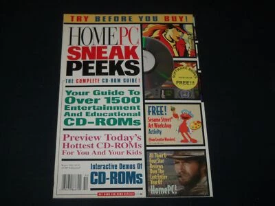 1995 WINTER HOME PC SNEAK PEEKS PREVIEW TODAY'S HOTTESTS CD-ROMS - RC 1325 - Image 1 of 3