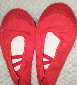 Toddler Girl & Adult Ballet Dance Split-Sole Fashion # 1 Canvas Slipper Shoes - Picture 1 of 3