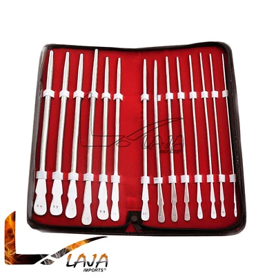 Juego de 14 Piezas de Dittel Sounds Ginecología Quirúrgica Acero Inoxidable Foto 1 de 2