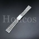 18 Mm Steel Bracelet Watch Band Strap Replacement Jubilee Vintage Fits For Omega