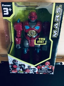 M.A.R.S. Motorized Atack Robo Squad - Cybotronix - Red Revo Robot 7" tall - Bild 1 von 5