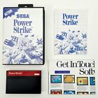 Sega Master System Power Strike Special Edition/Denim Aleste Genuine Collector