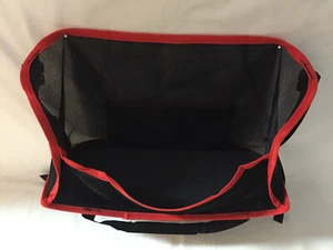 Portabolso de mano organizador de asiento de almacenamiento lateral con red para automóvil - Imagen 1 de 7