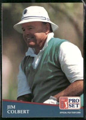 1992 Pro Set Senior PGA #208 Jim Colbert - Image 1 of 2