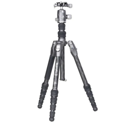Carbon Fibre Travel Tripod Benro Rhino 05C + VX20 Ball & Socket Head FRHN05CVX20 - Image 1 of 4