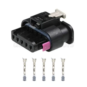 For VW Audi VAG 5 Way Pin Connector Plug Kit For Mass Air Flow MAF 4F0 973 705 - Picture 1 of 2