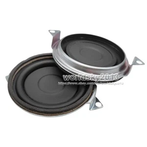 2x Altoparlante Radiatore Passivo Basso Ausiliario Woofer Diaframma Vibrante 52mm/2,04" - Foto 1 di 6