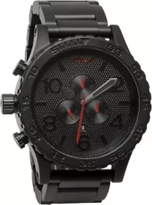 Nixon Herren Chrono Analog Quarz Uhr A083-2298 Edelstahl 51mm Zifferblatt - Bild 1 von 6