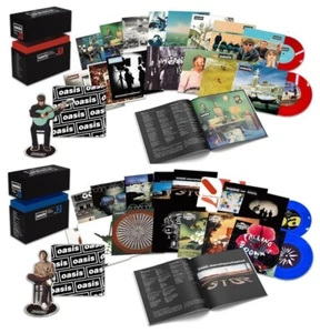 【New Sealed】OASIS Complete 7 inch Single Collection BOX Vol. 1 and Vol.2 Japan - Picture 1 of 5