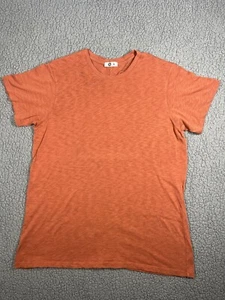 American Giant T-Shirt Tee XL Orange Rundhals Damen Supima Baumwolle Kurzarm - Bild 1 von 9