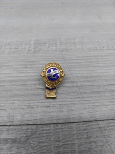 Lions Club PAST PRESIDENT Vintage 1/10 10K GF Sterling Silber Anstecknadel. Hutkrawatte - Bild 1 von 8
