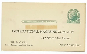 US 1920 Good Housekeeping NY Postal Stationery Card Adv Cover #UX27 - Picture 1 of 2