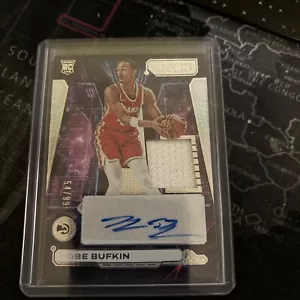 2023-24 Recon Basketball Kobe Bufkin RC Novice Patch Auto /99 #NPA-BUF RPA - Picture 1 of 2