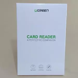 Ugreen Card Reader 30333 USB 3.0 High Speed Plug & Play PC Companion NEW - Picture 1 of 3