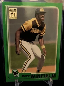 2021 Topps Archives Dave Winfield /125 Green Parallel SP #206 San Diego Padres - Picture 1 of 2