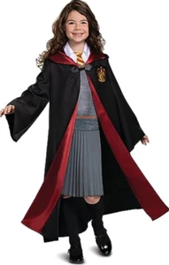 Hermione Costume Harry Potter Movies Disguise Hogwarts Girls Halloween Size 7-8 - Picture 1 of 8