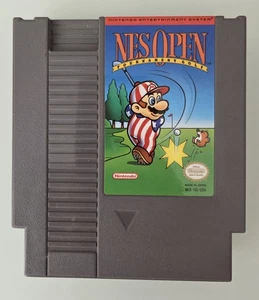 NES Open Tournament Golf Nintendo Entertainment System NES pulito e testato funziona - Foto 1 di 3