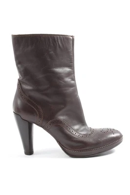 MINELLI Botas con tacón Mujeres Botas altas Talla EU 38 marrón look casual - Imagen 1 de 4