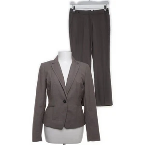 H&M, Anzug, Größe: 38, Elasthan/Polyester/Viskose, Braun, Nadelstreifen #BYy - Bild 1 von 5