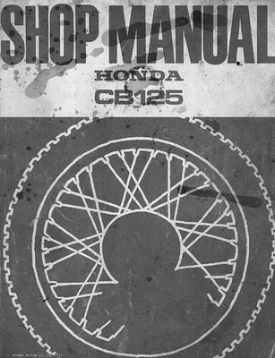 Honda CB125B6 1973 manual de taller Foto 1 de 4