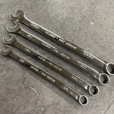 Juego de llaves combinadas SNAP-ON 4 piezas 12 puntos Flank Drive Plus SOEX... - Imagen 1 de 4