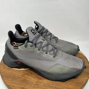 Salomon Sneakers Alphacross GTX Gore-Tex Hiking Trail Running Shoes Men's 10.5 - Picture 1 of 22