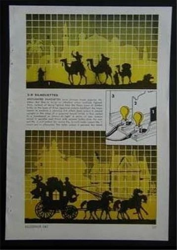 Siluetas navideñas retroiluminadas 3D PLANES Reyes Magos + más Foto 1 de 1