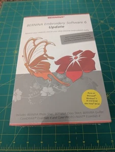 BERNINA Embroidery Software 6 Update New Factory Sealed - Picture 1 of 2